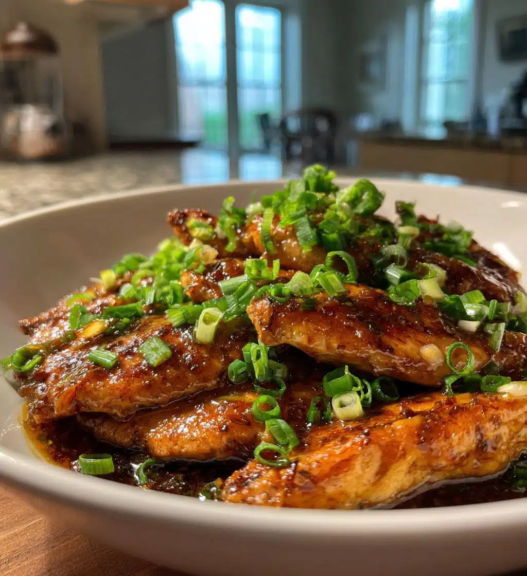 crock pot sweet garlic chicken - detail 1