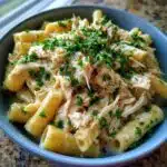 crockpot garlic parmesan chicken pasta