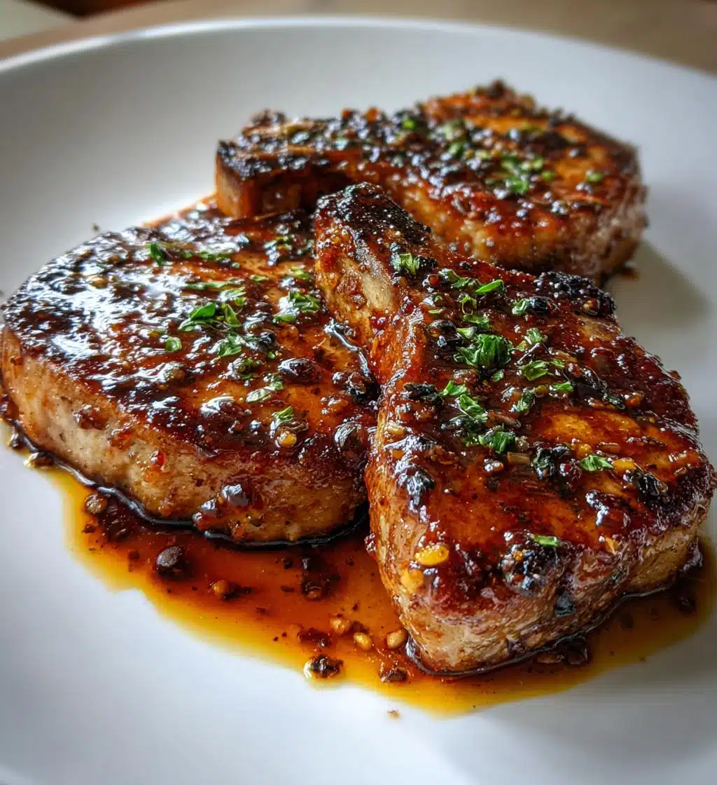 delicious brown sugar chops