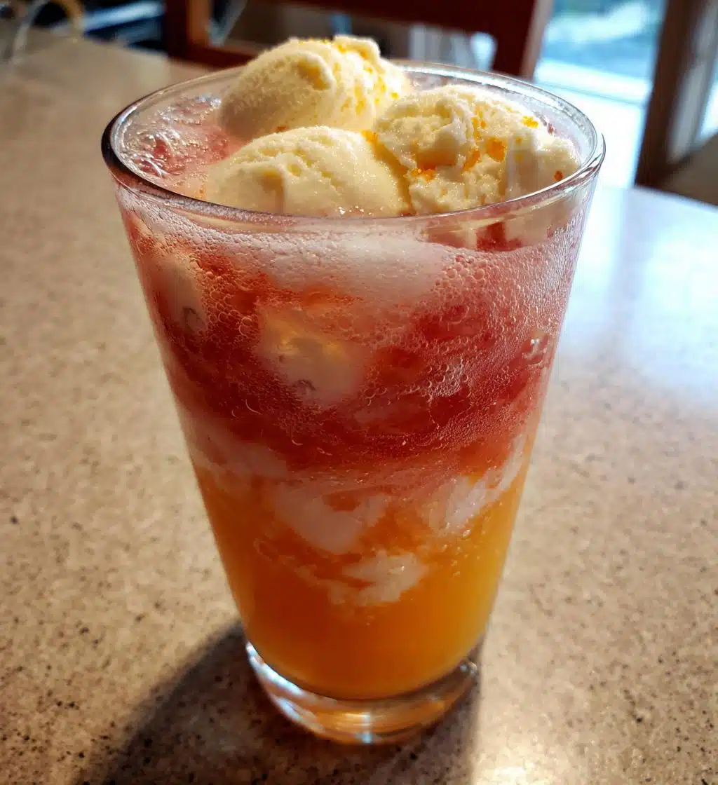 dreamsicle orange punch - detail 1