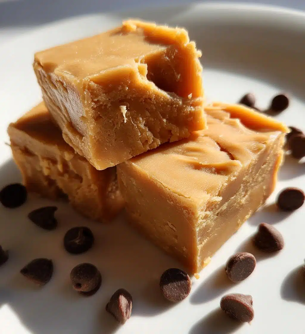 easiest peanut butter fudge - detail 1