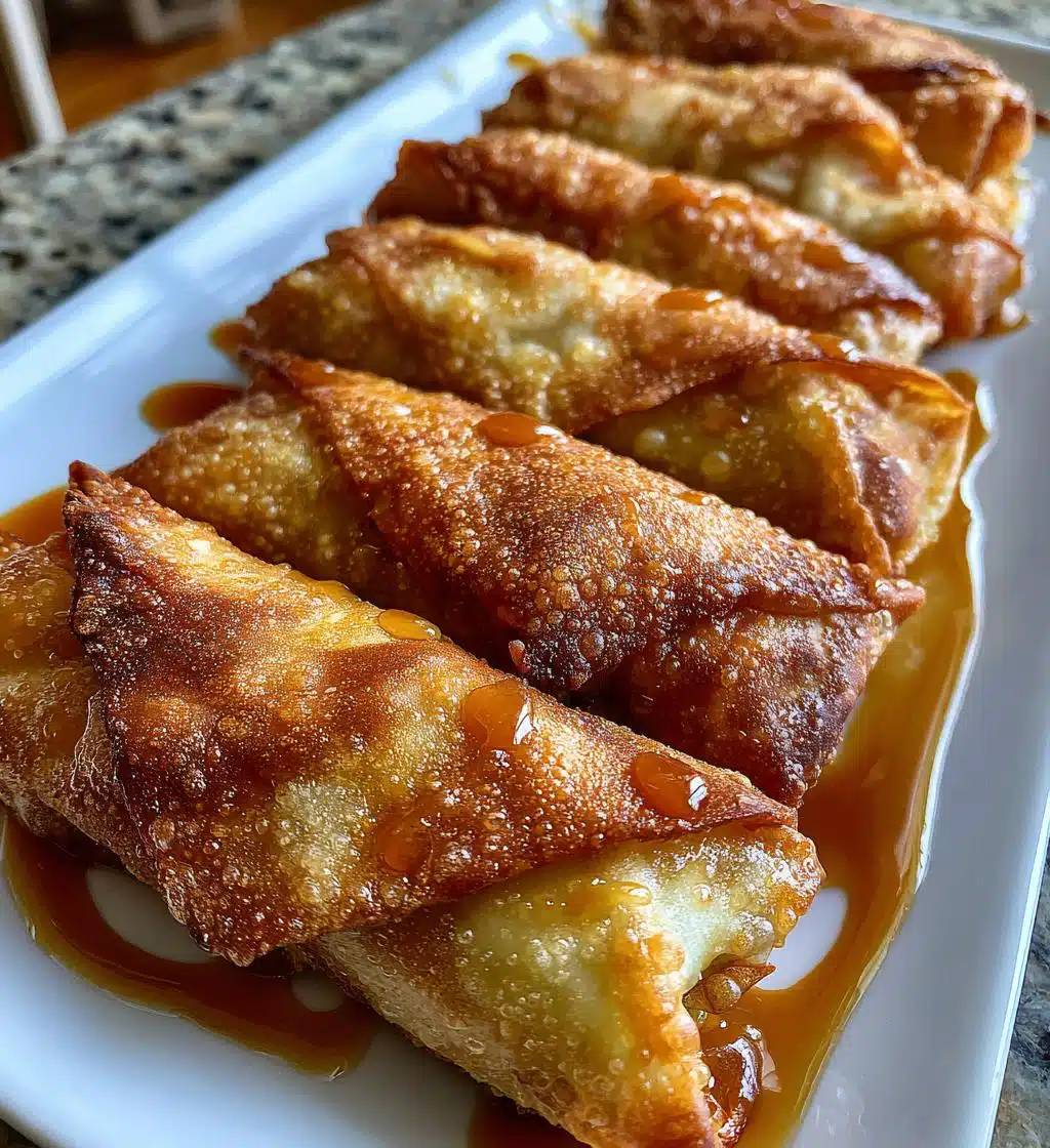 easy apple pie egg rolls - detail 1