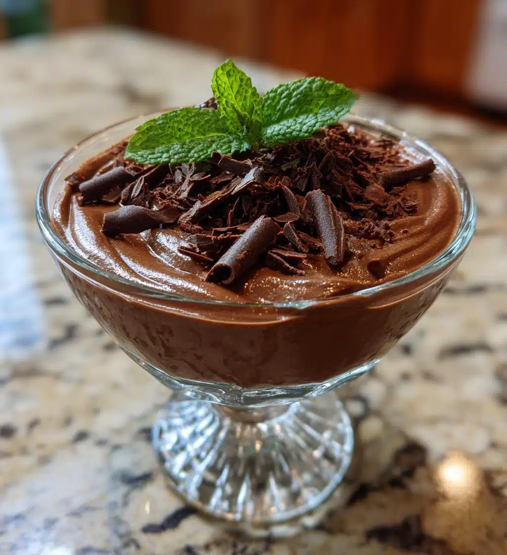 easy chocolate mousse recipe - detail 1