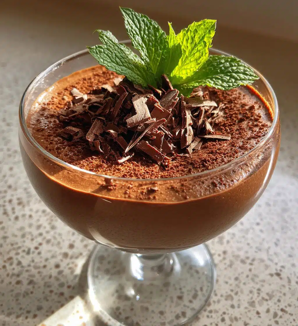 easy chocolate mousse recipe