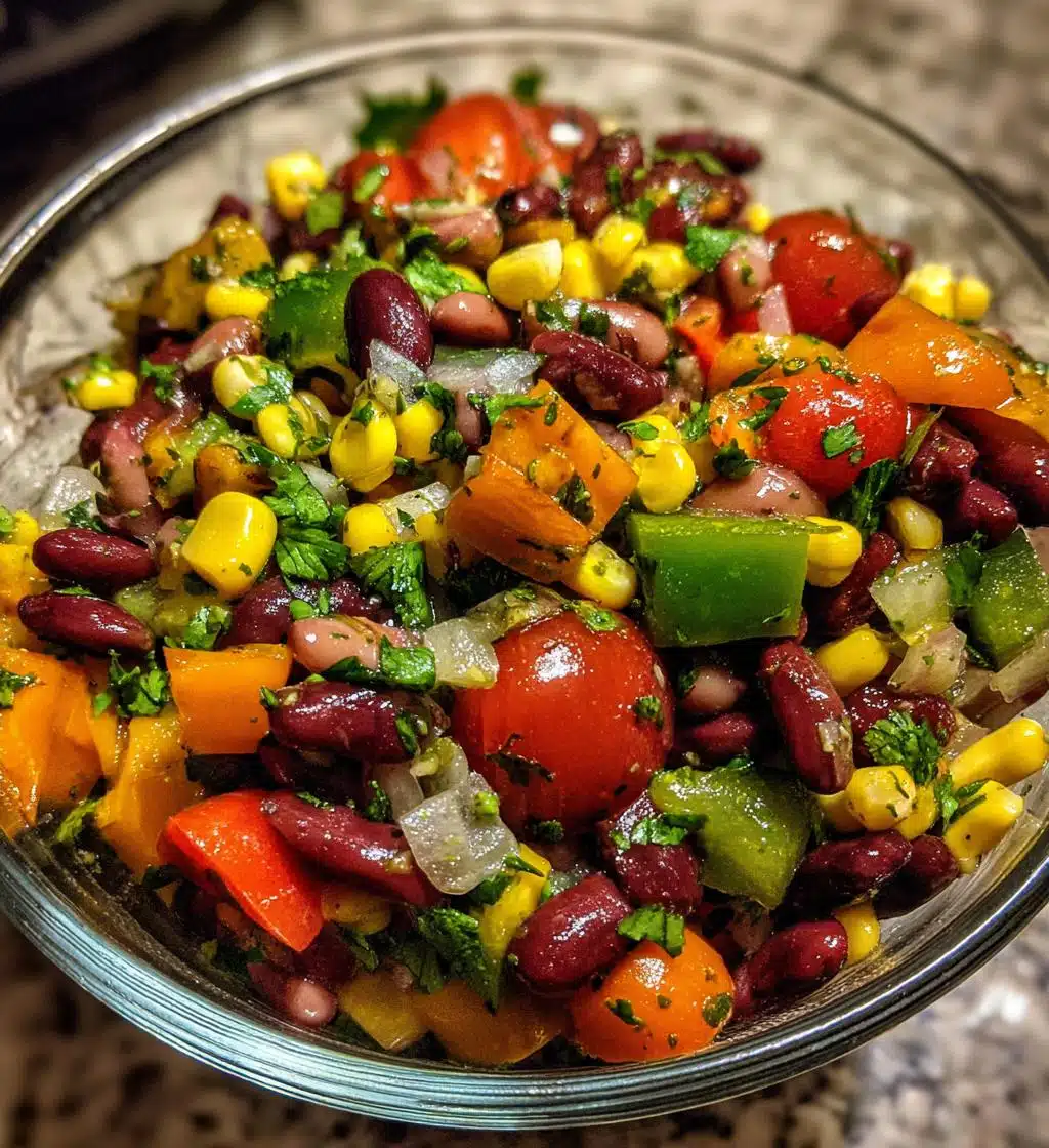 fiesta bean salad