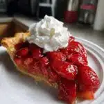 fresh strawberry pie