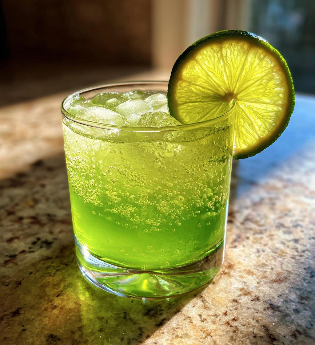 gimlet cocktail - detail 1