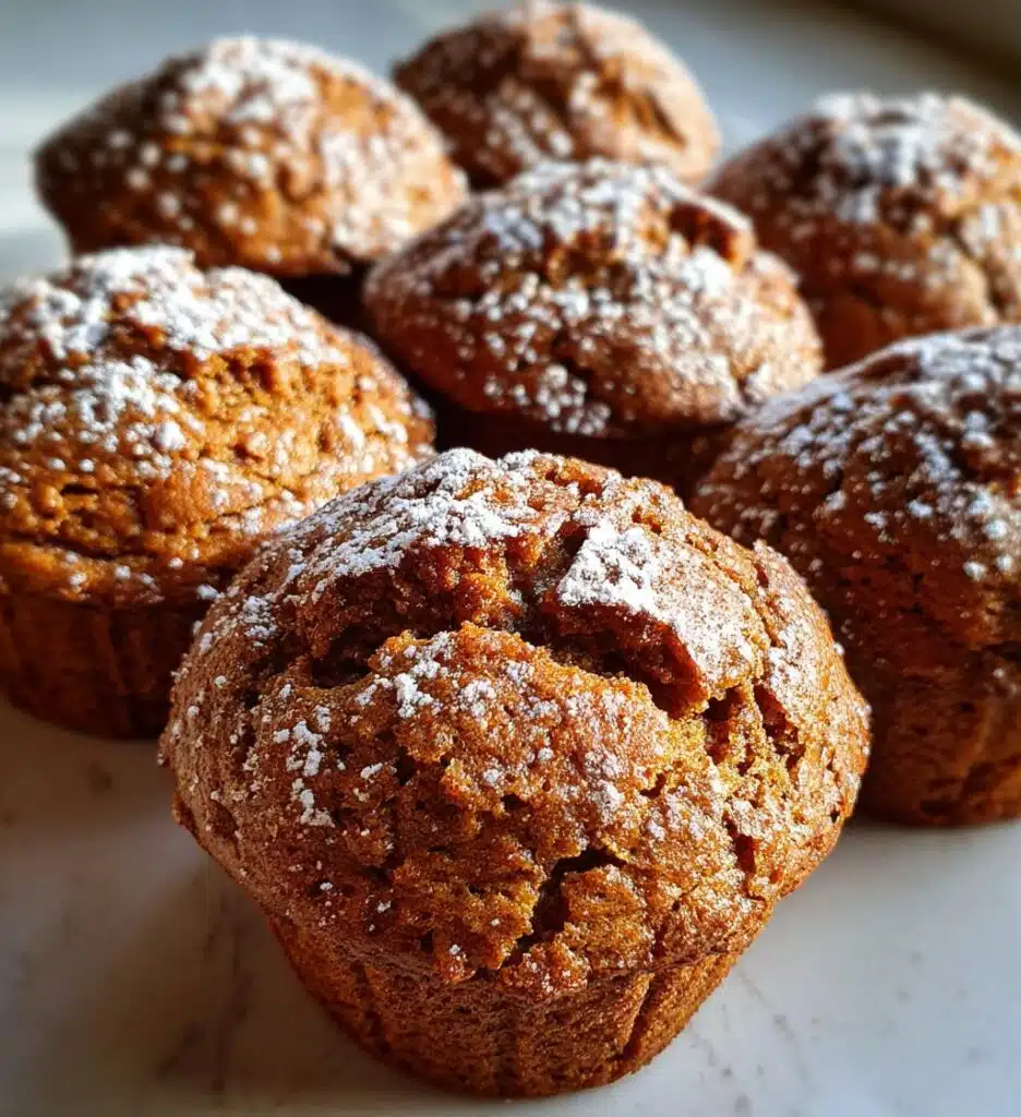 gingerbread muffins