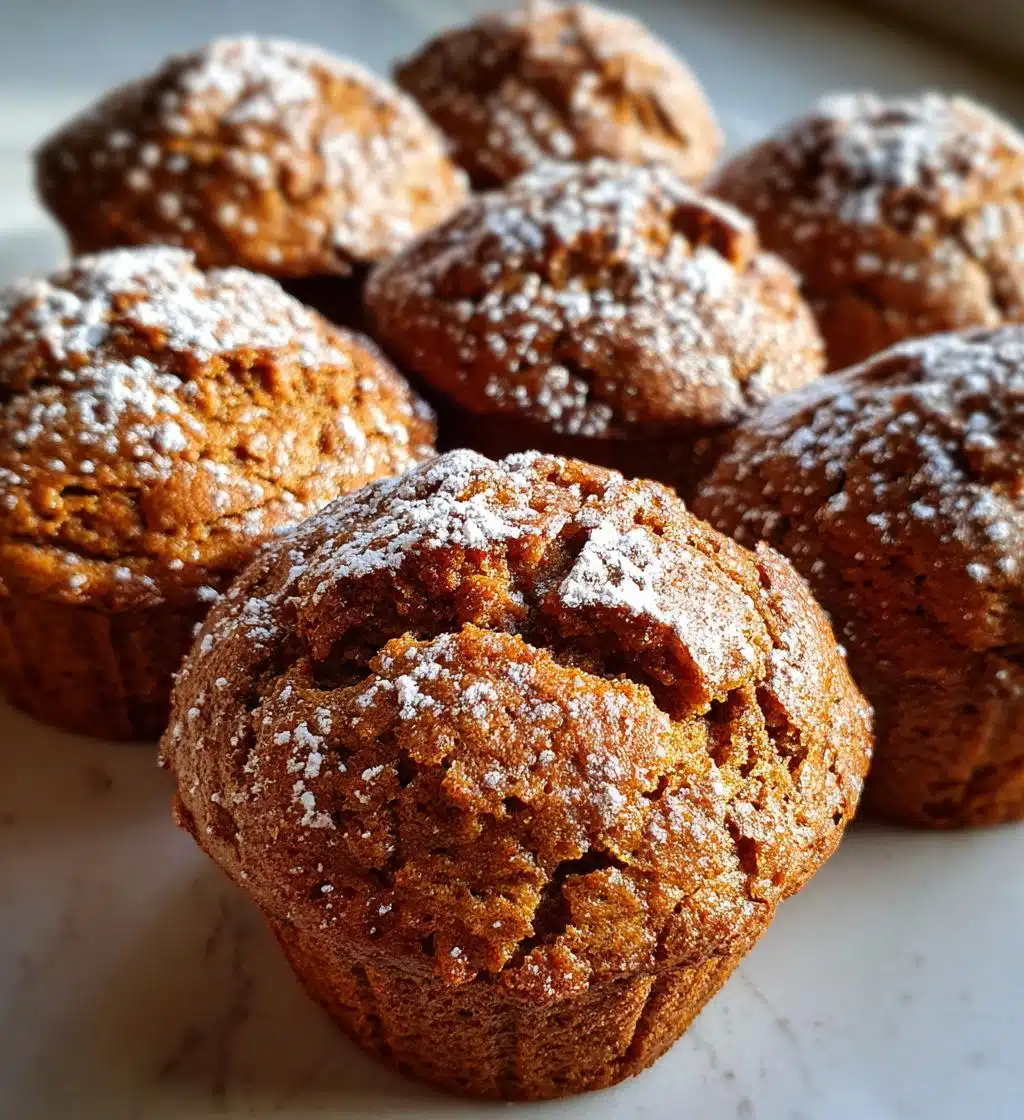 gingerbread muffins