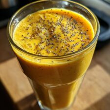Delightful Golden Milk Smoothie: A Comforting 5-Minute Treat