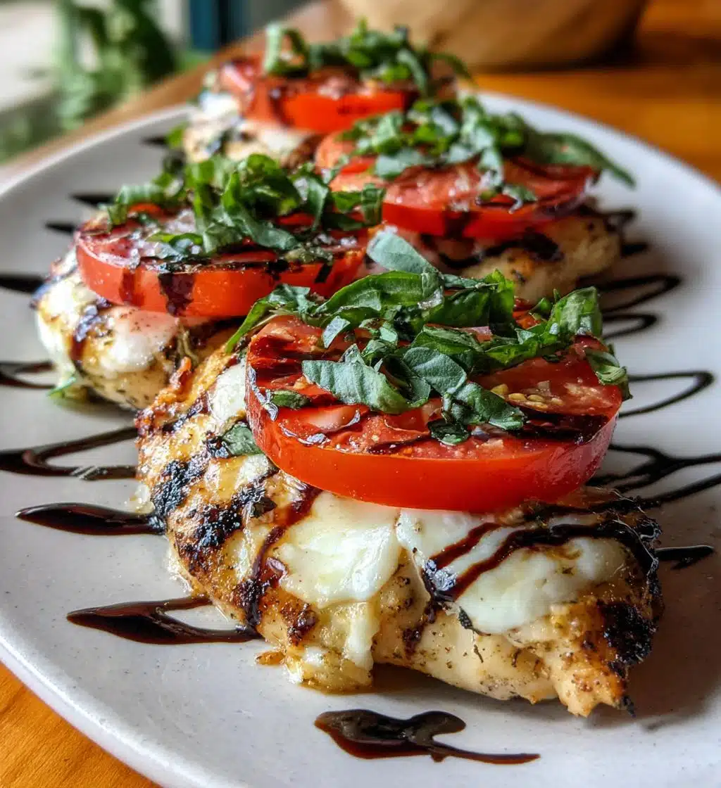 grilled chicken caprese