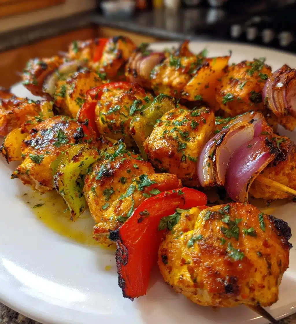 grilled chicken kabobs