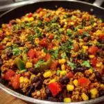 ground turkey taco skillet