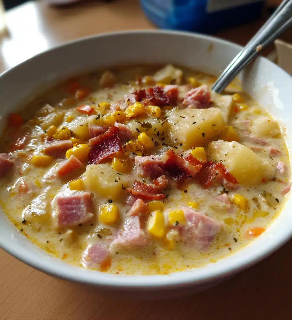ham and corn chowder recipe