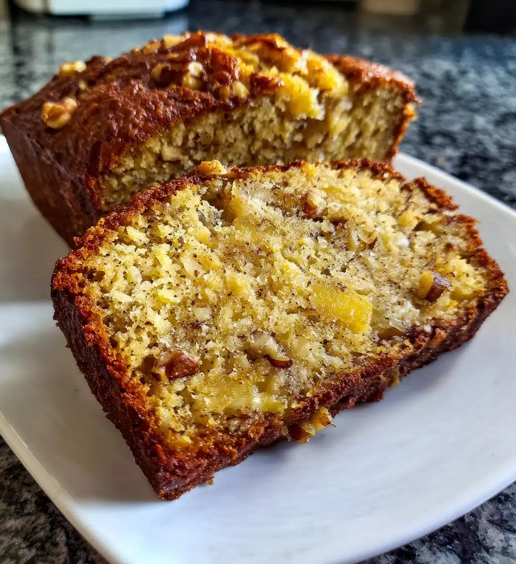 hawaiian banana bread - detail 1
