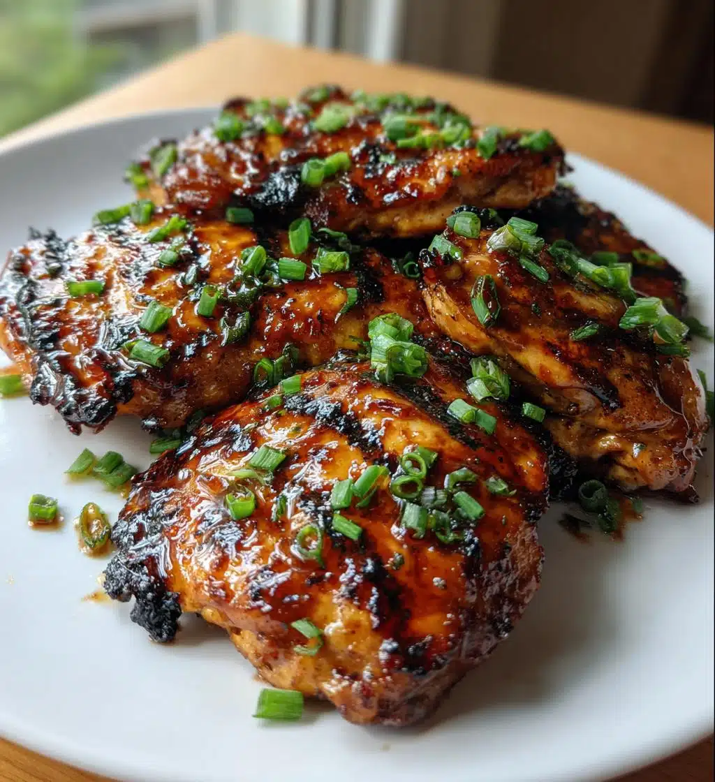 hawaiian style teriyaki chicken - detail 1