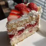 heavenly strawberry cake