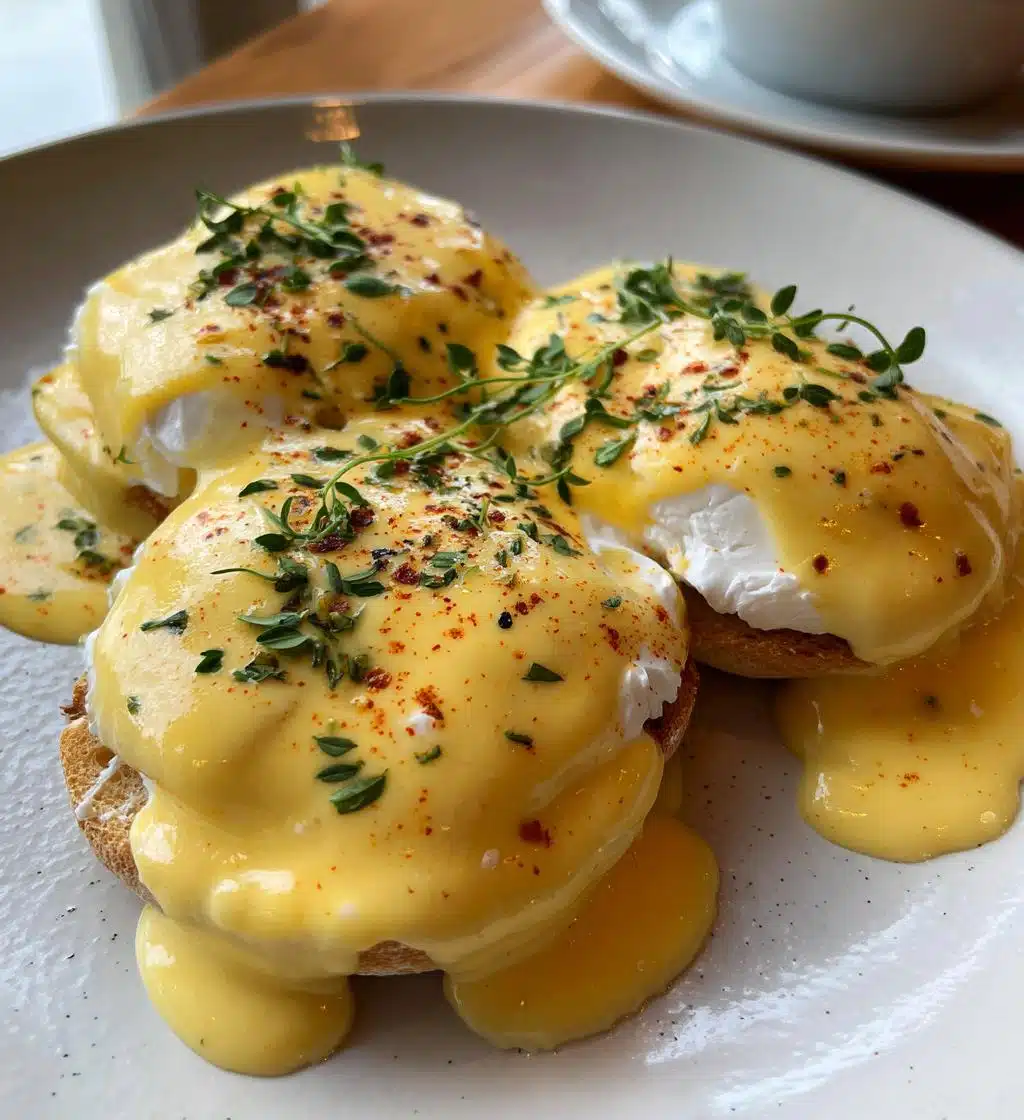 hollandaise sauce - detail 1