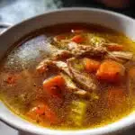 homemade chicken stock