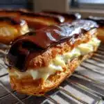 homemade eclairs