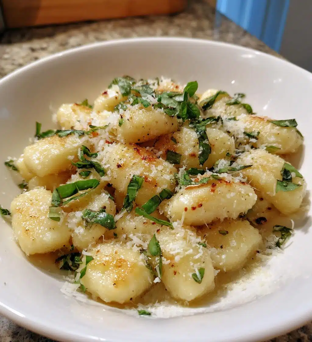 homemade potato gnocchi