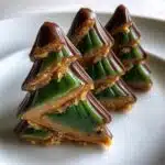 homemade reeses peanut butter christmas trees
