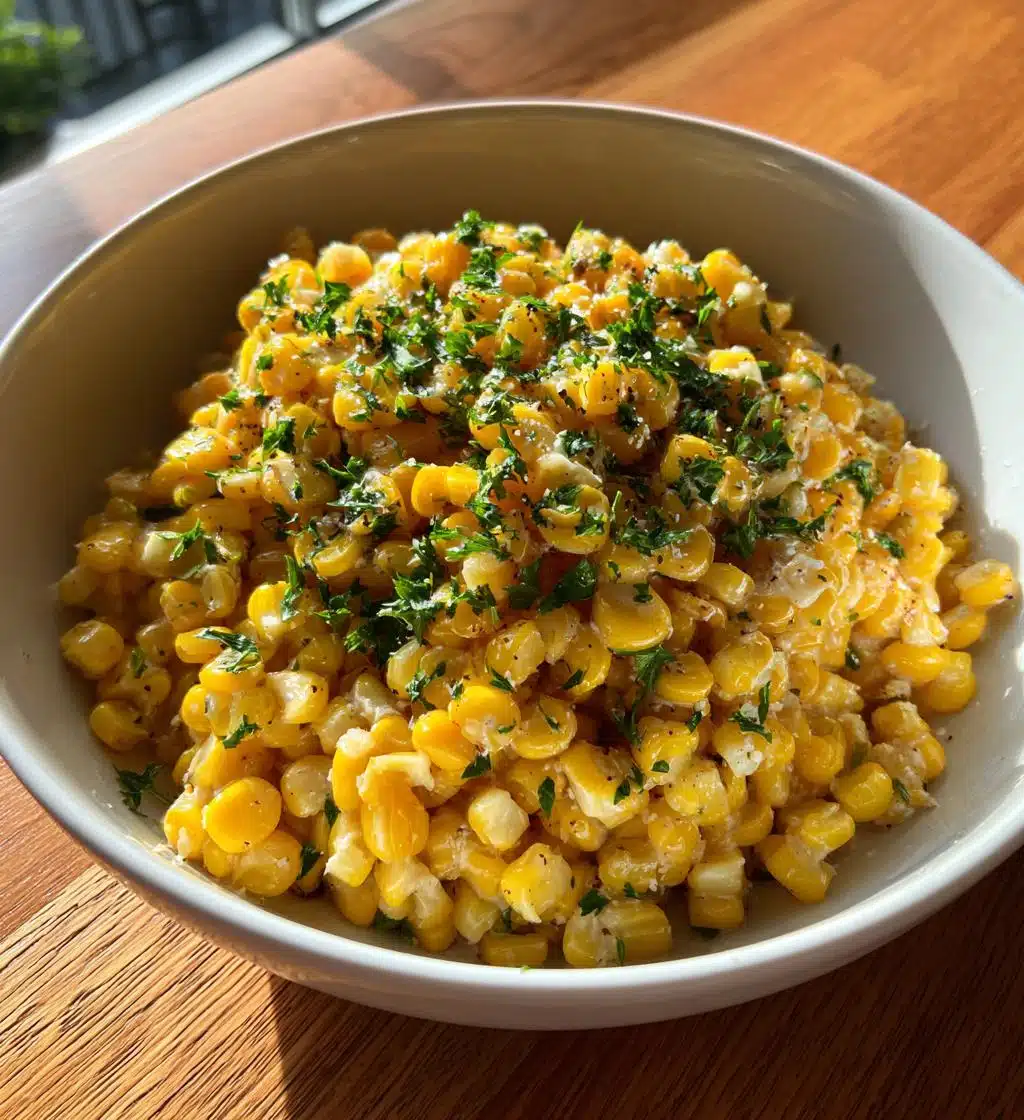 honey butter skillet corn - detail 1