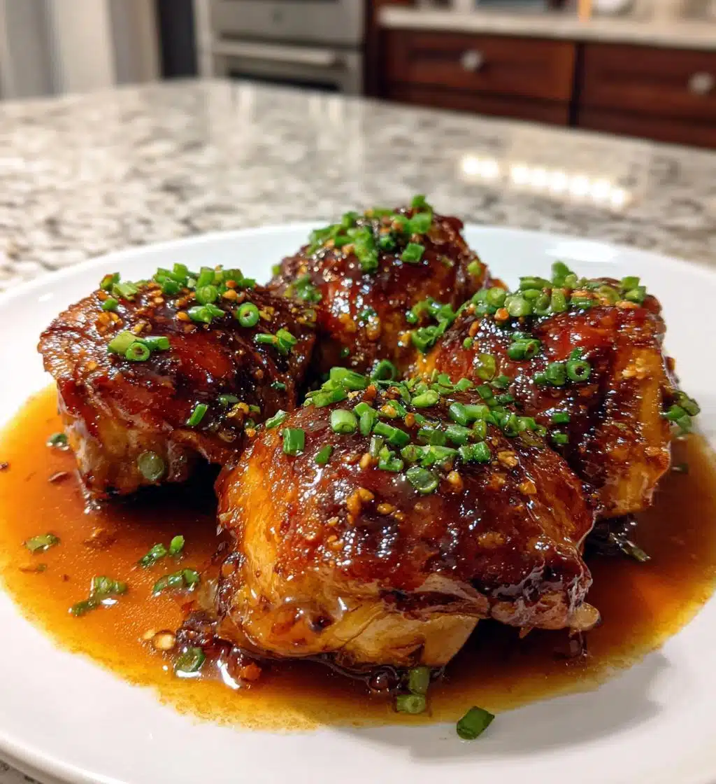 honey garlic chicken