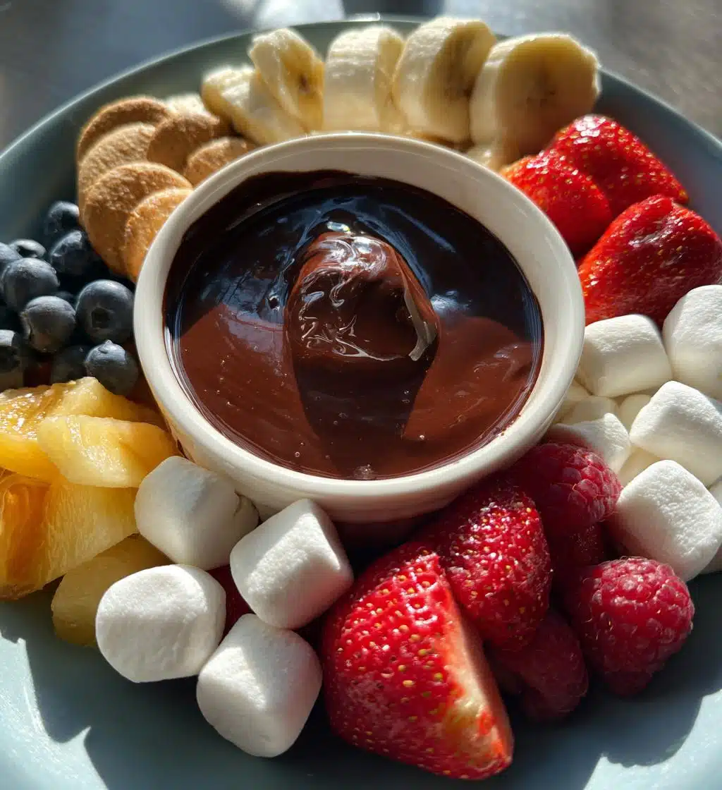 hot chocolate dip - detail 1