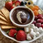 hot chocolate dip