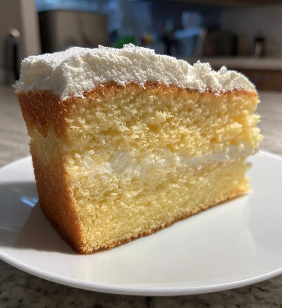 ingredient sponge cake