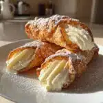 italian cream stuffed cannoncini