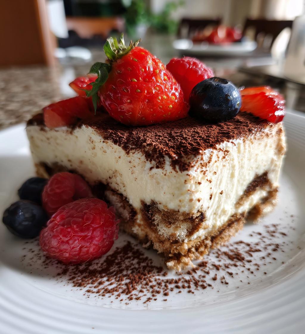 italian no bake cake - detail 1