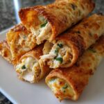jalapeno popper chicken taquitos