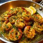 lemon infused garlic butter shrimp delight