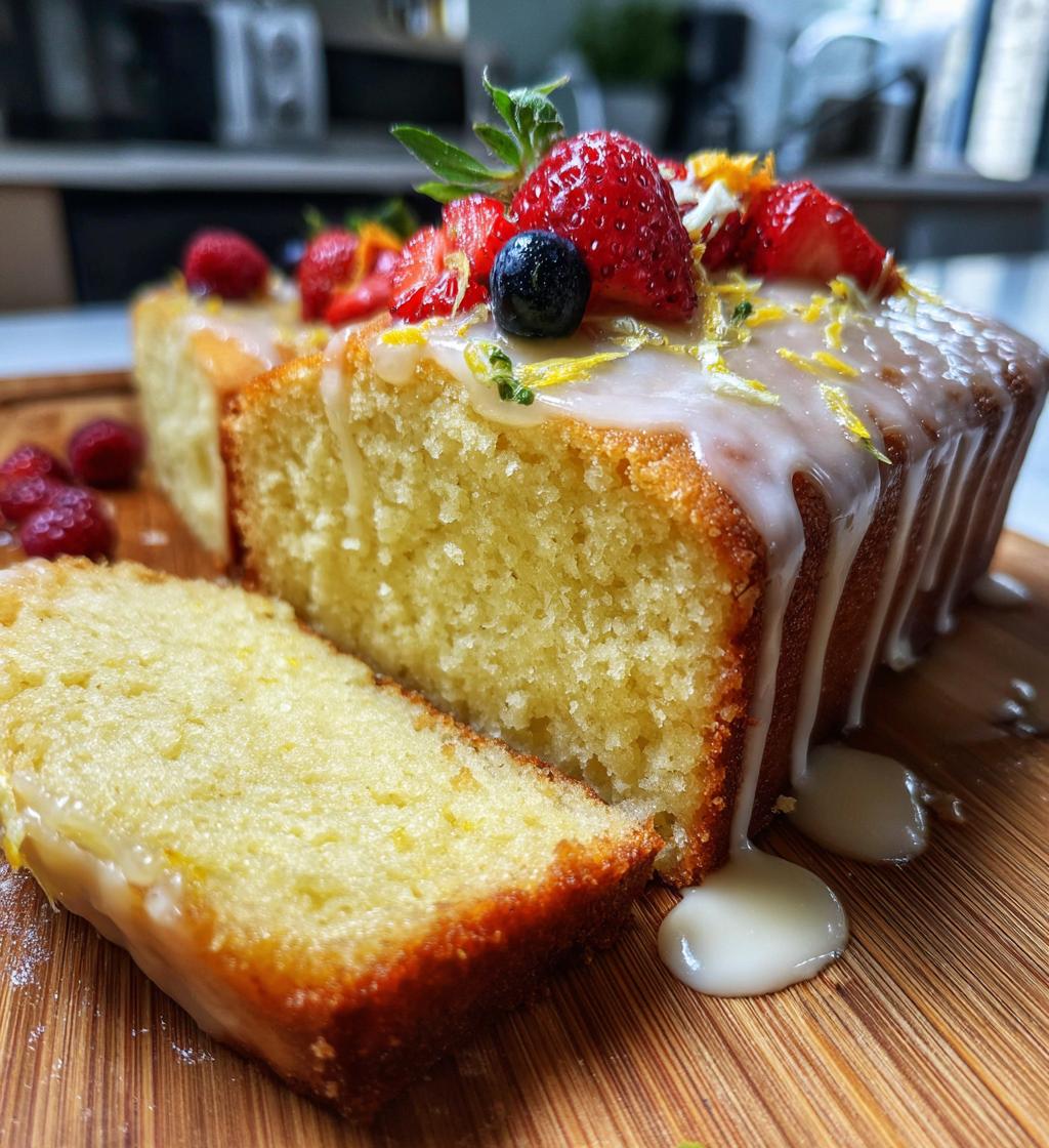 lemon yogurt cake