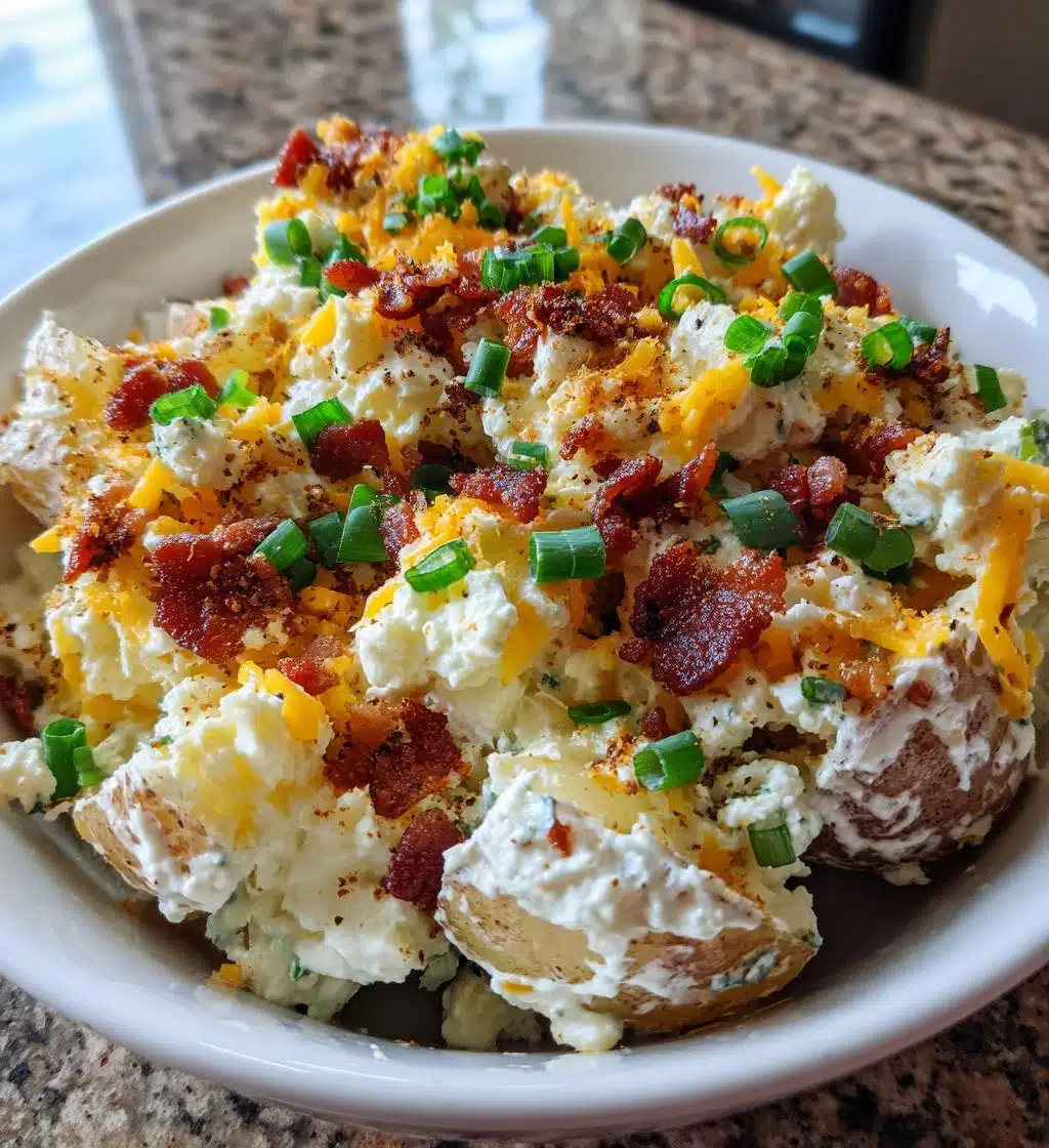 loaded baked potato salad recipe