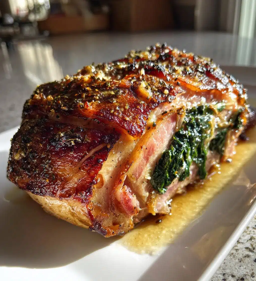 loin stuffed with ham - detail 1