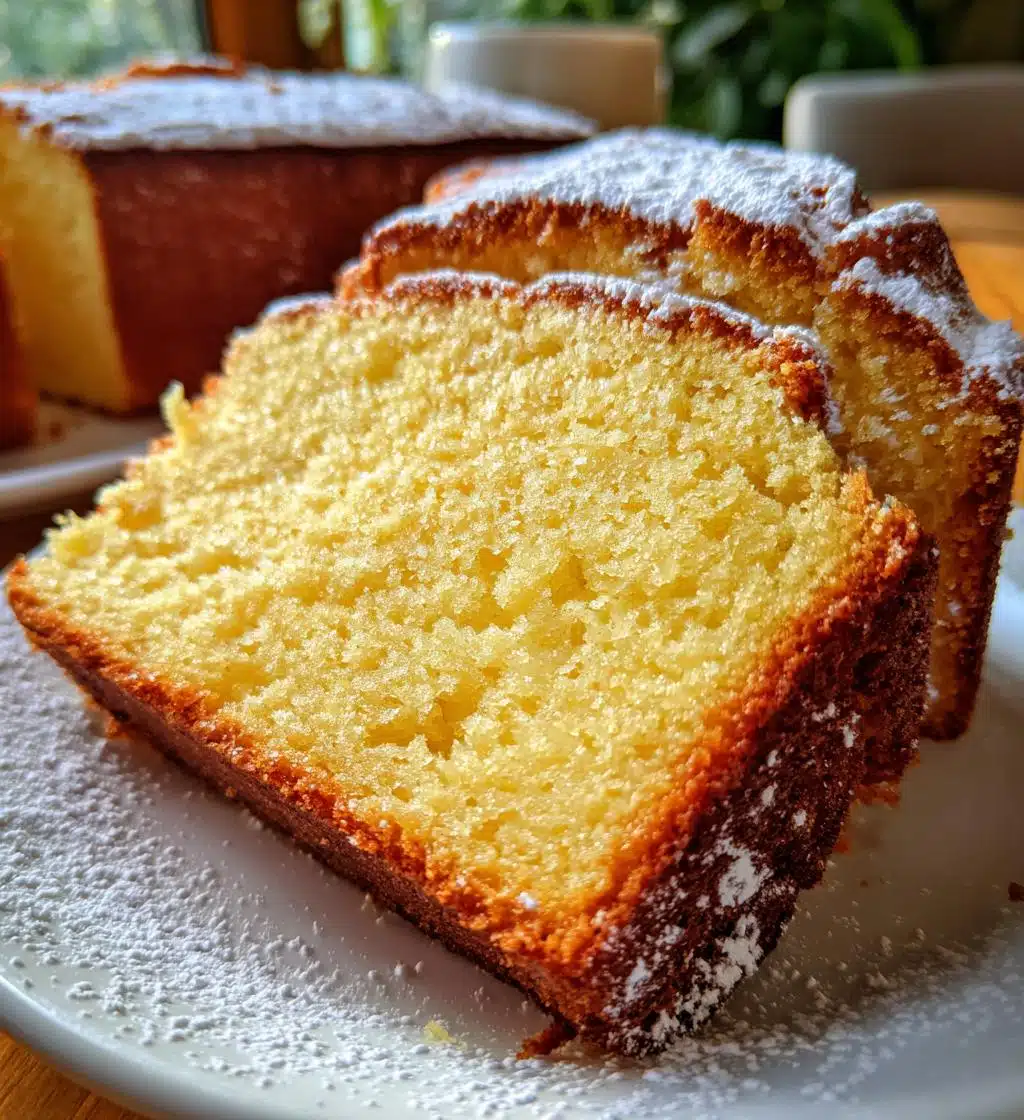 million dollar pound cake - detail 1