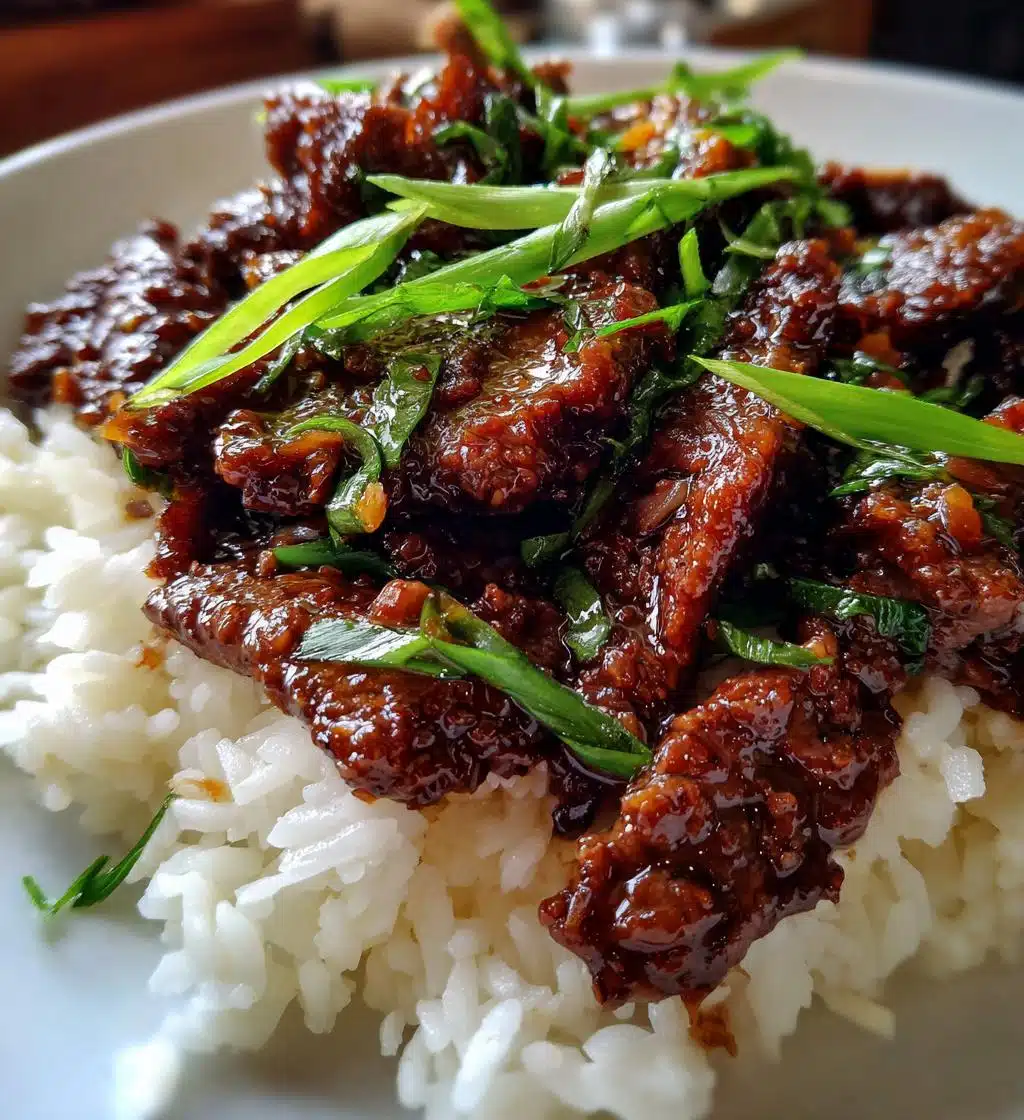 mongolian beef