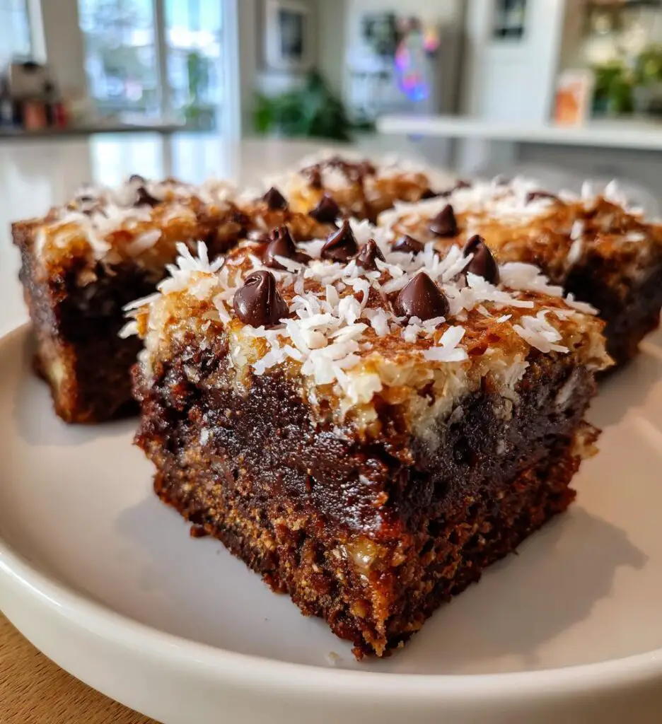 mounds brownies