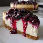 no bake blueberry cheesecake