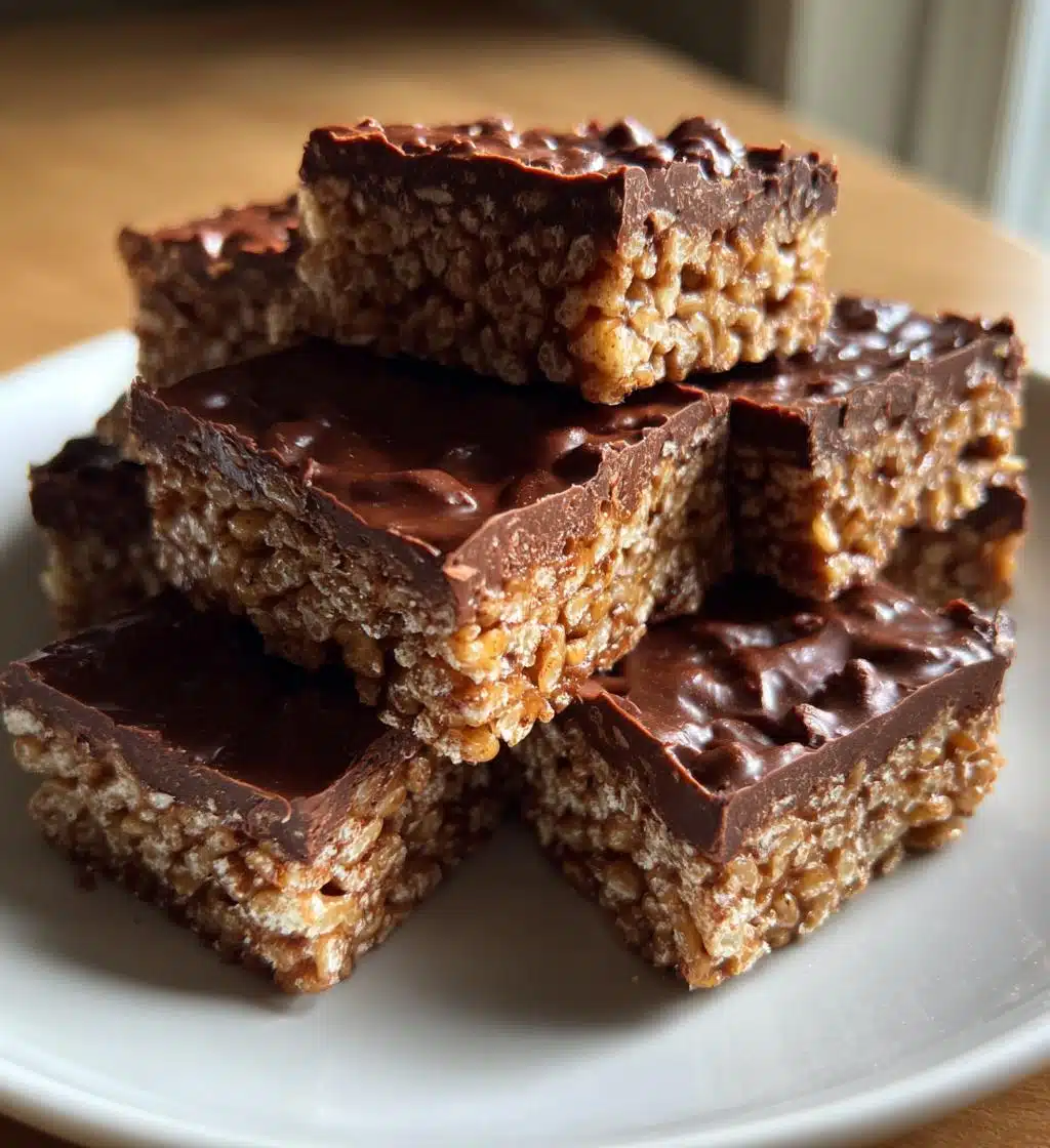 no bake homemade crunch bars - detail 1