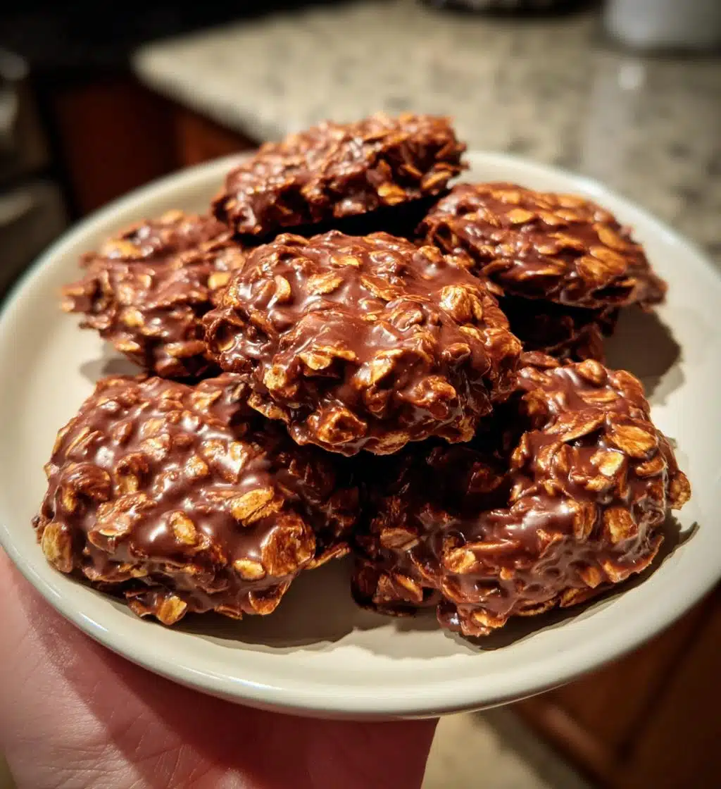 no bake preacher cookies - detail 1