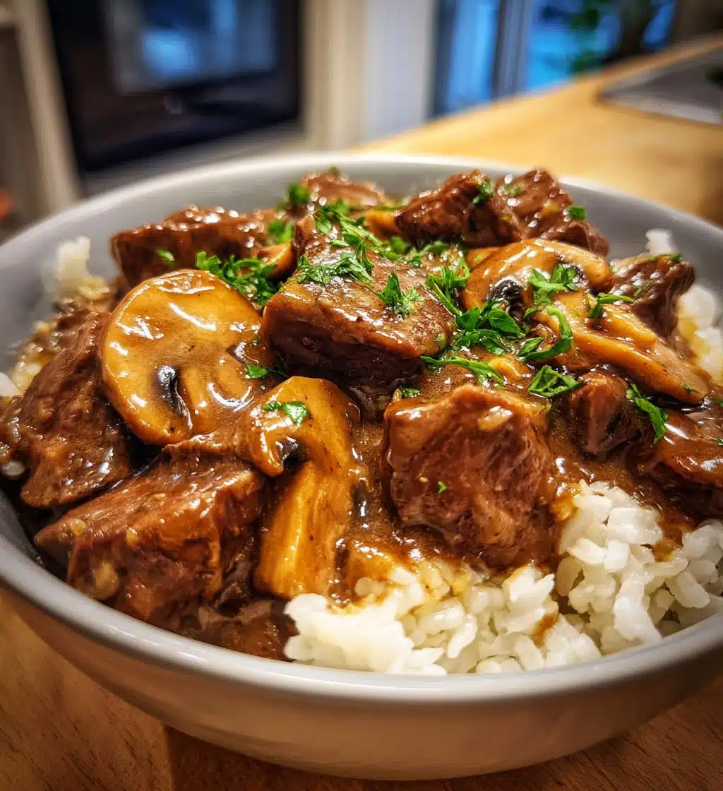 no peek beef tips - detail 1