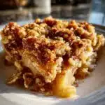 old fashioned apple crisp