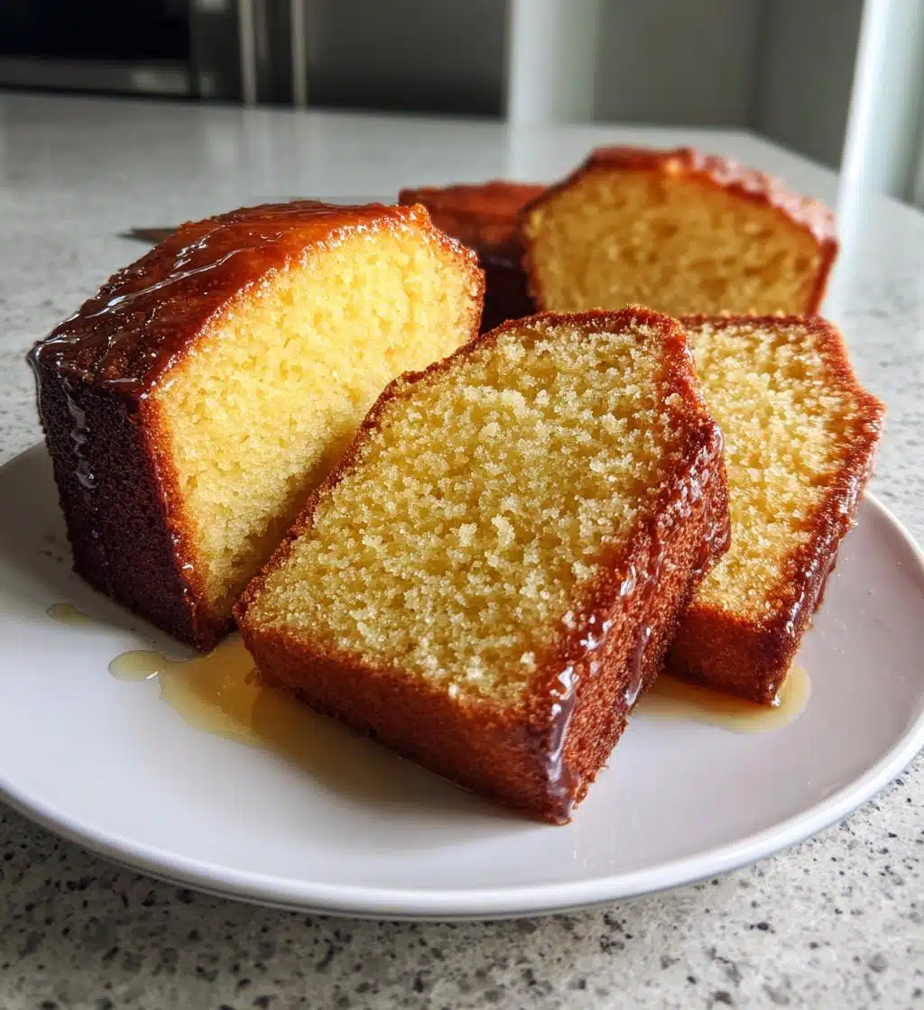 old fashioned butter cake - detail 1