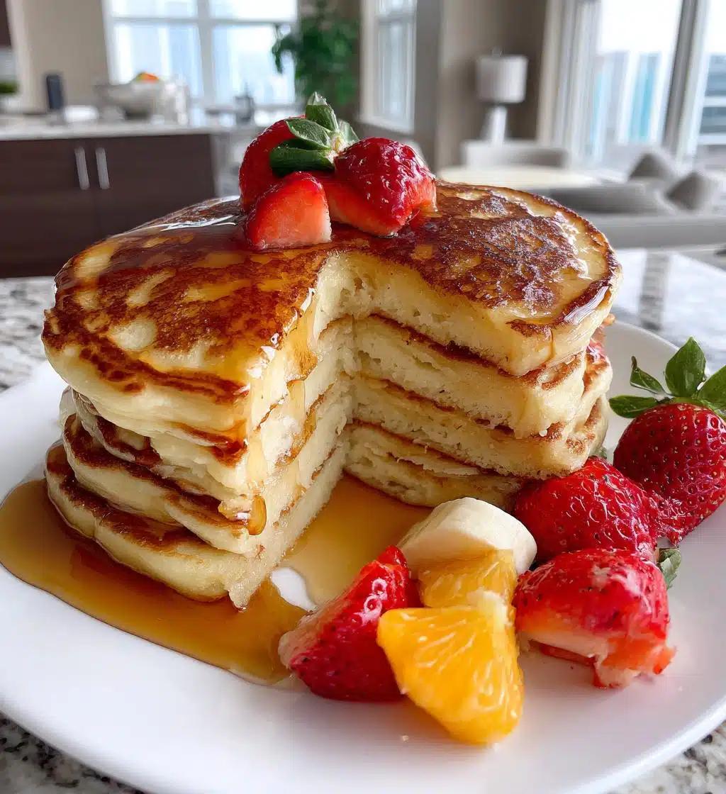 old fashioned pancakes - detail 1