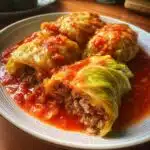 old fashioned stuffed cabbage rolls