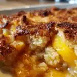 old time oven peach cobbler